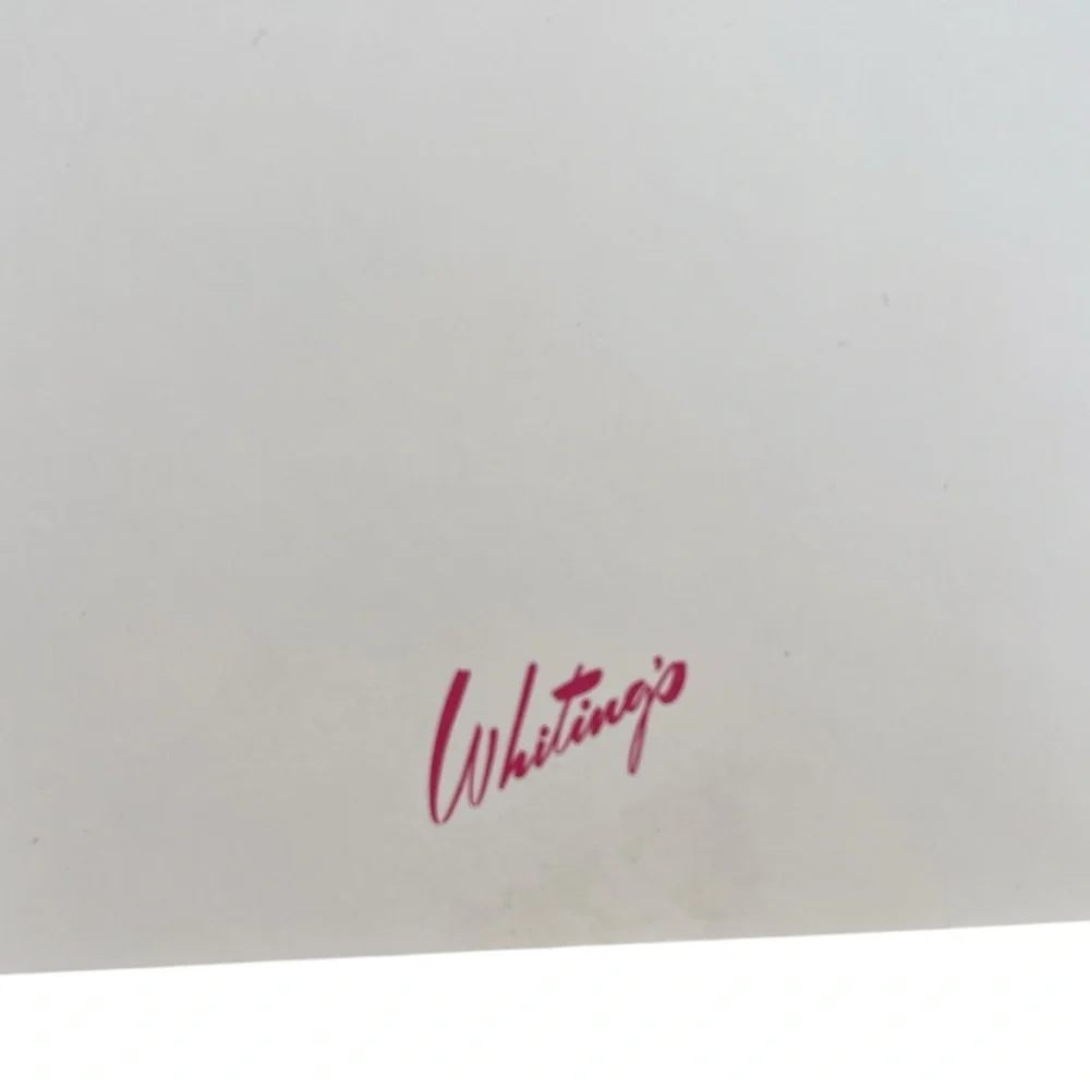 Vintage Whitings Congratulations Cards Cottagecore Mouse Flower Girl Envelopes